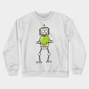 Green Apple bot Crewneck Sweatshirt